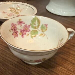 Floral Porcelain Teacup